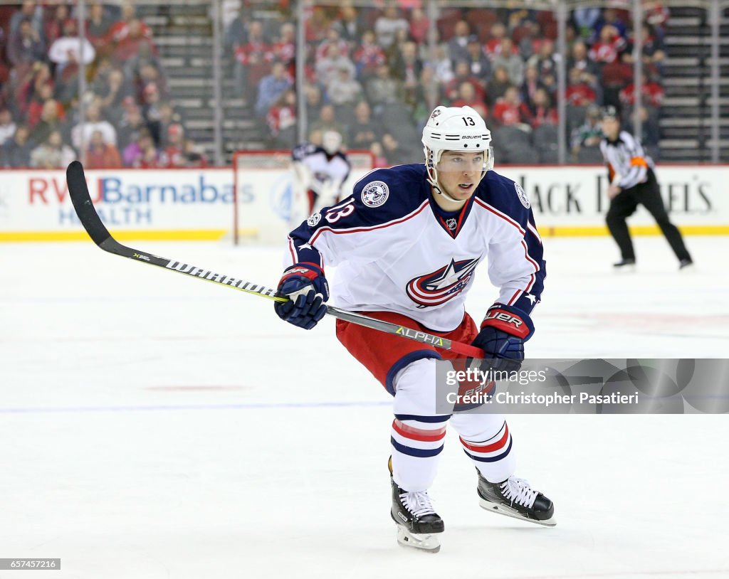 Columbus Blue Jackets v New Jersey Devils