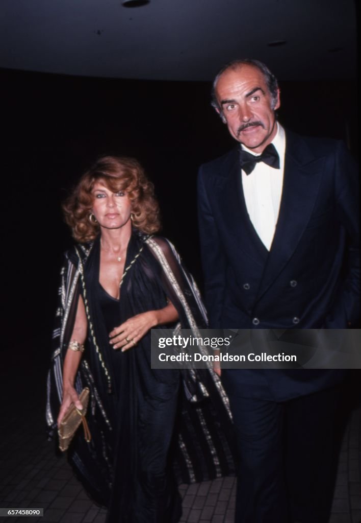 Sean Connery Attends An Event