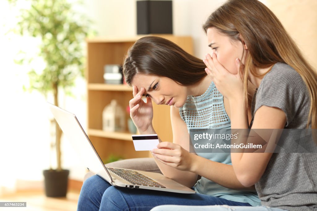 Worried roommates having problems buying online