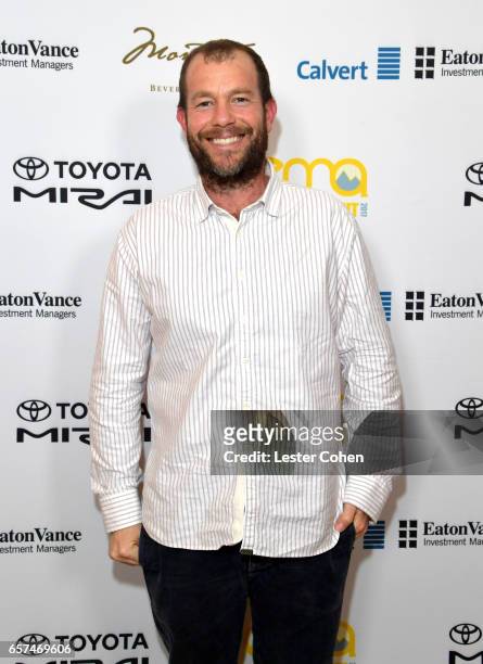 Designer Darren Romanelli attends the EMA IMPACT Summit hosted by the Environmental Media Association presented by Toyota Mirai and Calvert Research...