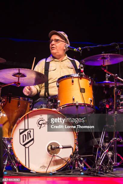 David Ruffy of Ruts DC performs at Brixton Academy on March 24, 2017 in London, United Kingdom.