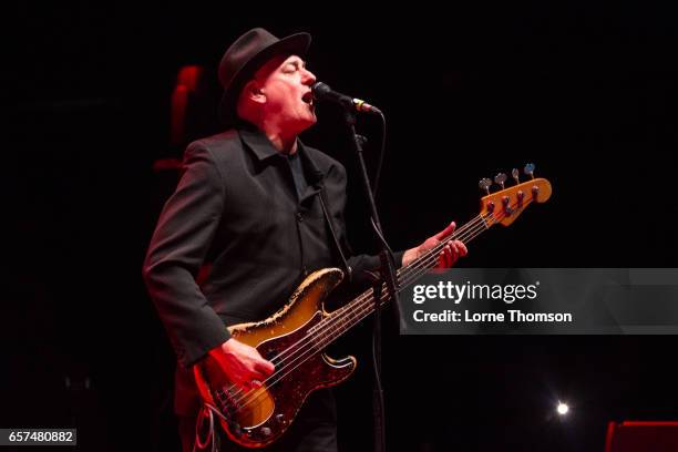 John "Segs" Jennings of Ruts DC performs at Brixton Academy on March 24, 2017 in London, United Kingdom.