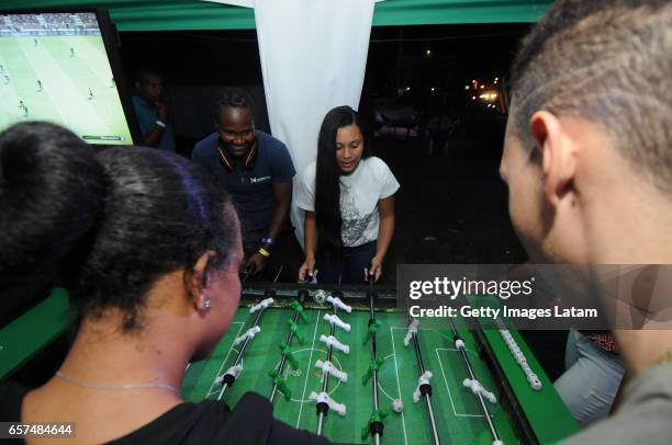 Trophy Tour wrap party at Pier one on March 23, 2017 in Montego Bay, Jamaica.