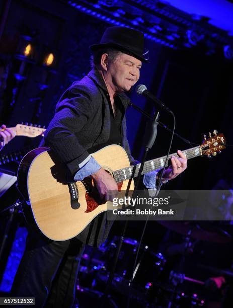Micky Dolenz performs at Feinstein's/54 Below on March 24, 2017 in New York City.