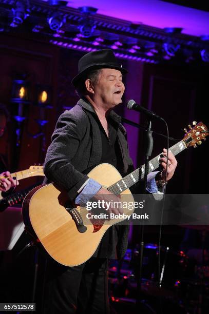 Micky Dolenz performs at Feinstein's/54 Below on March 24, 2017 in New York City.