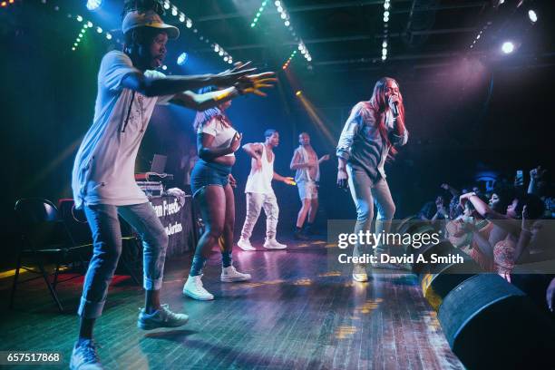 Big Freedia performs at Saturn Birmingham on March 24, 2017 in Birmingham, Alabama.