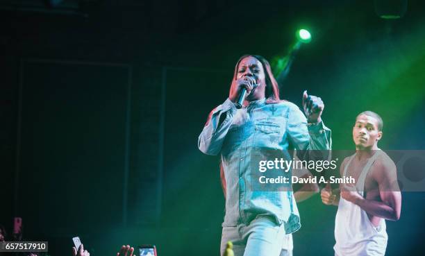 Big Freedia performs at Saturn Birmingham on March 24, 2017 in Birmingham, Alabama.