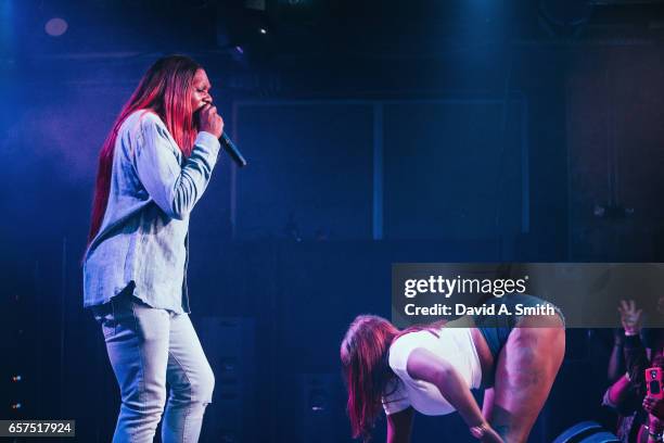 Big Freedia performs at Saturn Birmingham on March 24, 2017 in Birmingham, Alabama.