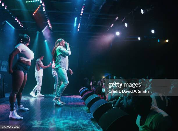 Big Freedia performs at Saturn Birmingham on March 24, 2017 in Birmingham, Alabama.