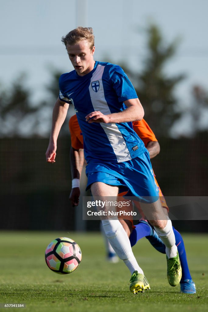 The Netherlands v Finland U21 International match