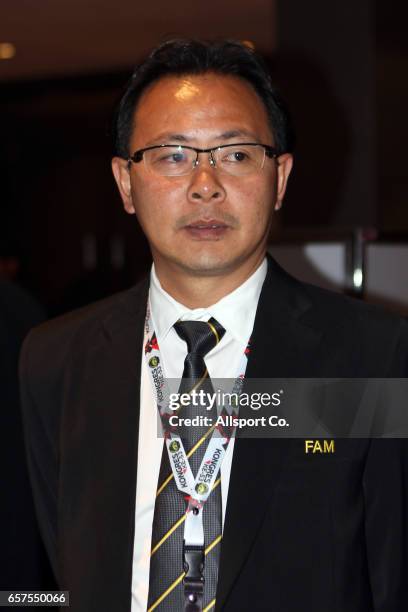 Datuk Ong Kim Swee. Coach of the Under-23 Football Assocaition of Malaysia looks on during the 53rd Annual Football Association of Malaysia Congress...