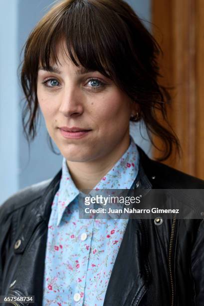 Nausicaa Bonnin poses during a portrait session during of the 20th Malaga Film Festival on March 22, 2017 in Malaga, Spain.