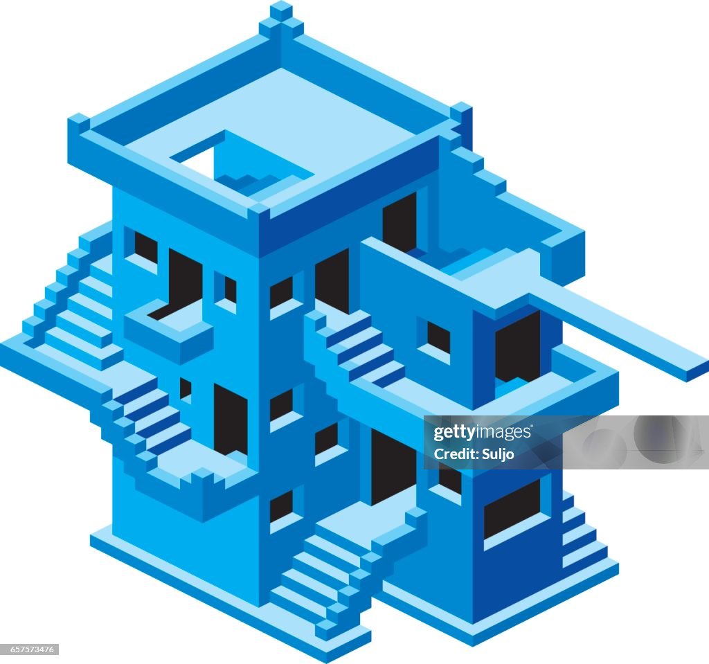 House Abstract Vector Abstract House Vector High-Res Vector Graphic - Getty Images