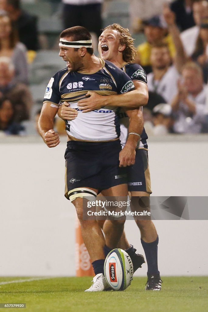 Super Rugby Rd 5 - Brumbies v Highlanders