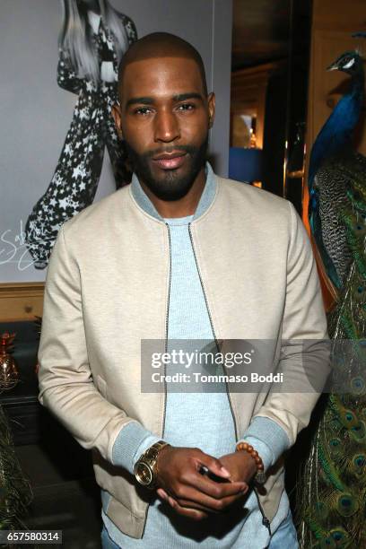 Actor Karamo Brown attends the Herring & Herring Sequence Magazine Launch Party, Co-hosted by Susan Sarandon at the private residence of Jonas...