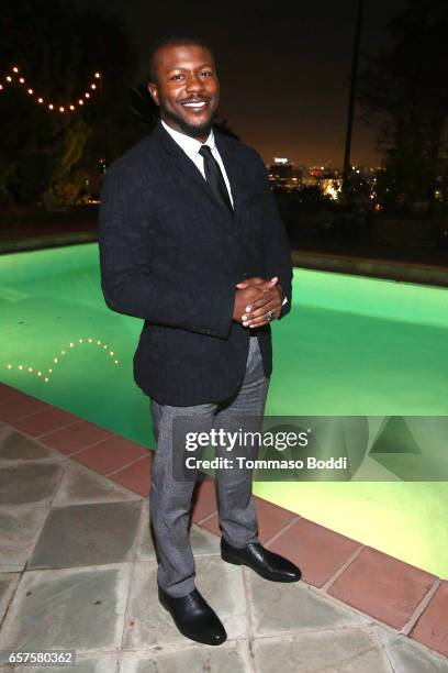 Actor Edwin Hodge attends the Herring & Herring Sequence Magazine Launch Party, Co-hosted by Susan Sarandon at the private residence of Jonas Tahlin,...