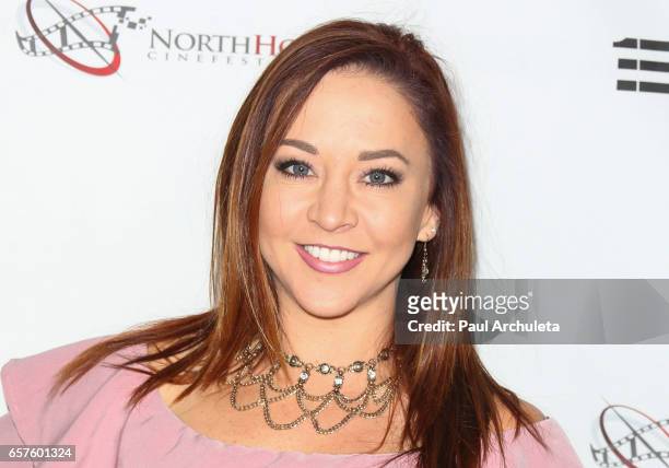 Actress Renee Bourke attends the 4th Annual North Hollywood CineFest opening night on March 24, 2017 in North Hollywood, California.