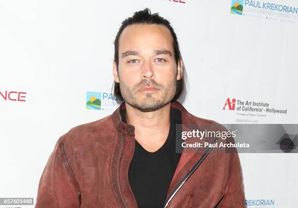 Actor Tiago Riani attends the 4th Annual North Hollywood CineFest opening night on March 24, 2017 in North Hollywood, California.