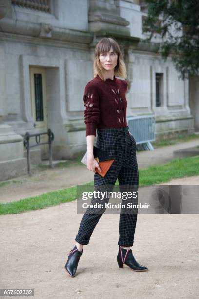 Stylist. Creative Consultant Allure Russia, Tatler Russia, Conde Nast. Executive Editor at Large, Farfetch.com Anya Ziourova wears a Isabel Marant...