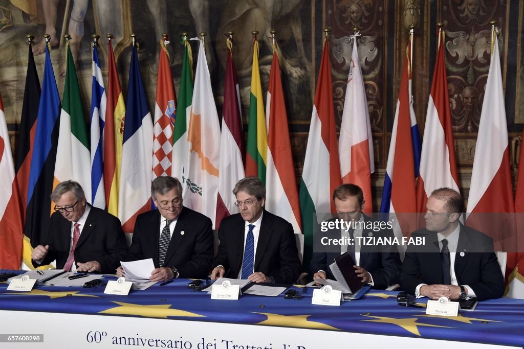 ITALY-EU-TREATY-ANNIVERSARY-POLITICS