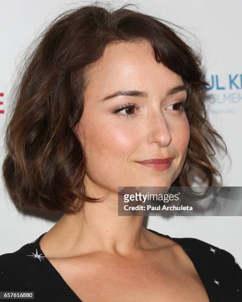 Actress Milana Vayntrub attends the 4th Annual North Hollywood CineFest opening night on March 24, 2017 in North Hollywood, California.