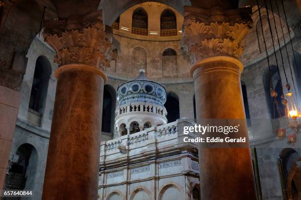 the church of holy sepulchre - church of the holy sepulchre stock pictures, royalty-free photos & images