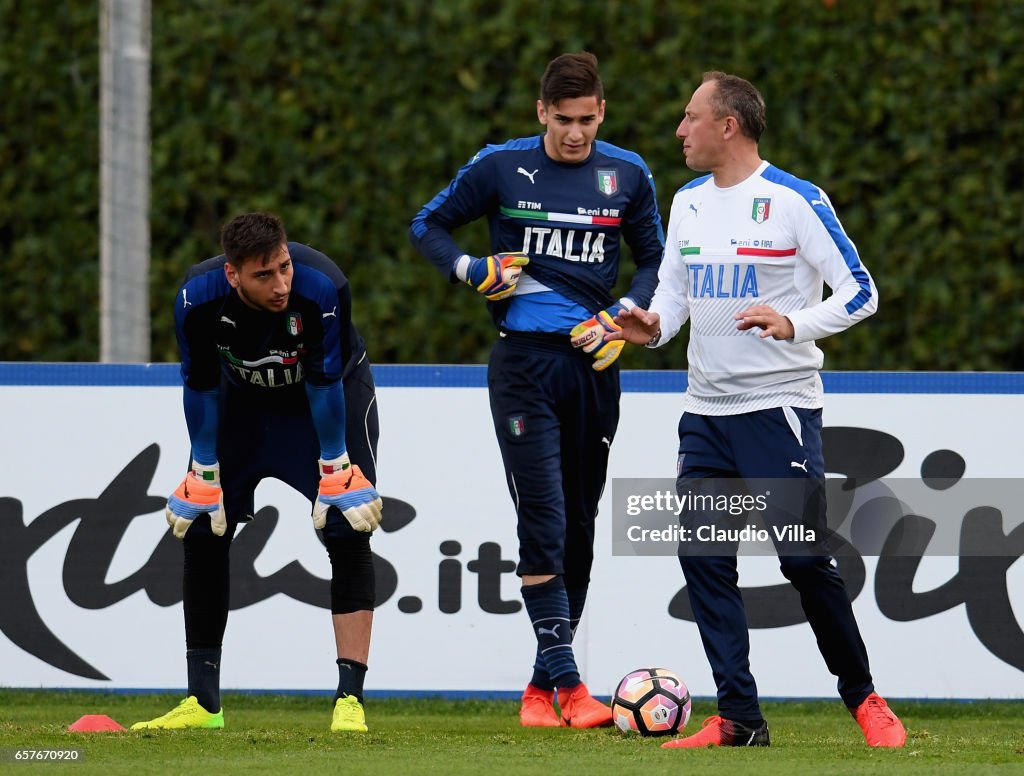 Italy Training Session