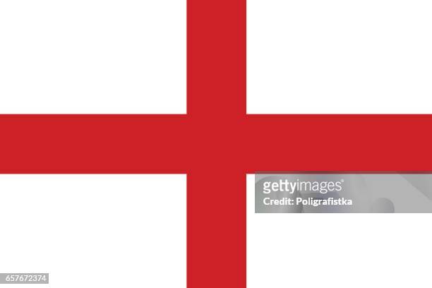 flag of england - england flag stock illustrations