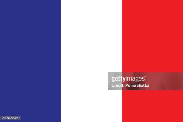 flag of france - france stock illustrations