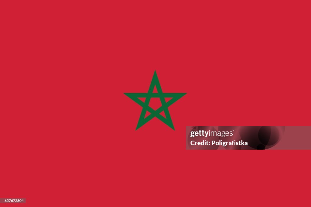 摩洛哥的旗幟