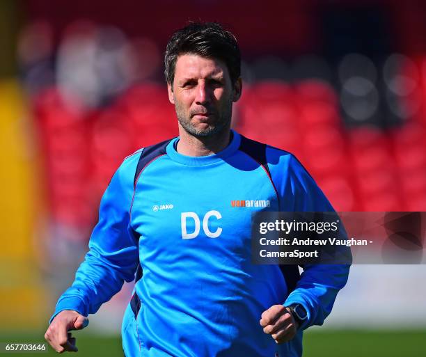 Lincoln City manager Danny Cowley during the Vanarama National League match between Lincoln City and Forest Green Rovers at Sincil Bank Stadium on...