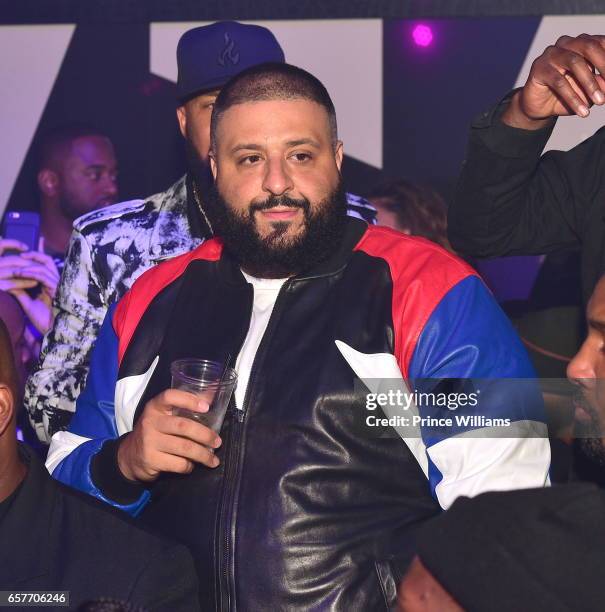 Khaled attends DJ Kash Welcome To Hot 107.9 Party at Gold Room on March 25, 2017 in Atlanta, Georgia.