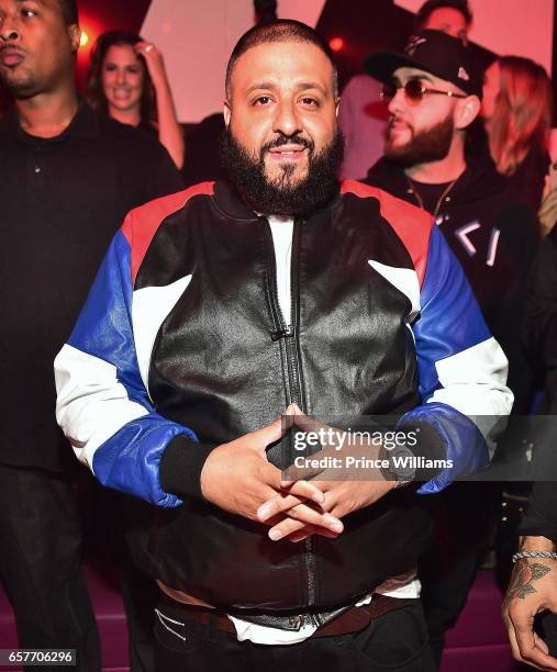 Khaled attends DJ Kash Welcome To Hot 107.9 Party at Gold Room on March 25, 2017 in Atlanta, Georgia.