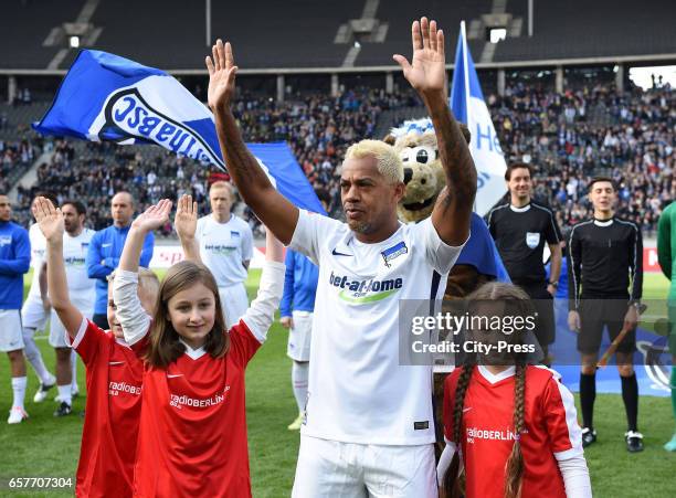 Marcelinho during his farewell match on march 25, 2017 in Berlin, Germany. Berlin, Germany, march 25, 2017: