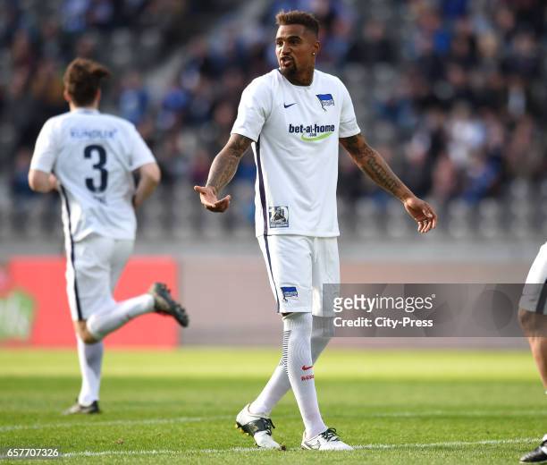 Kevin-Prince Boateng during the farewell match of Marcelinho on march 25, 2017 in Berlin, Germany.