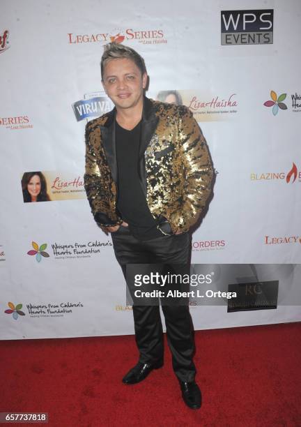 Singer Richard Gonzalez arrives for the Whispers From Children's Hearts Foundation's 3rd Legacy Charity Gala held at Casa Del Mar on March 24, 2017...