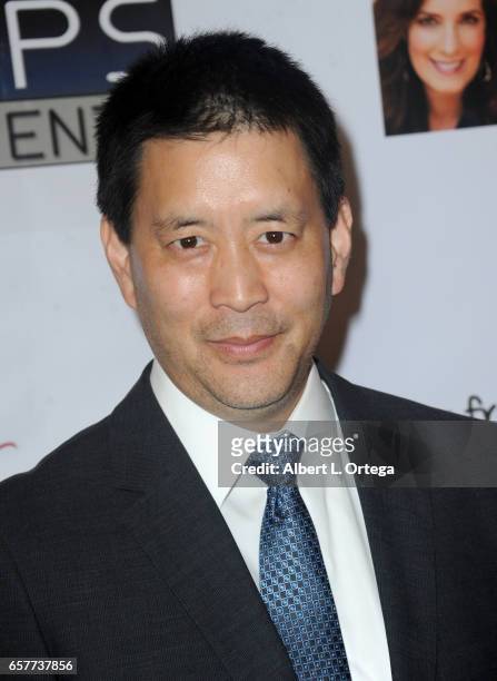 Actor Scott Takeda arrives for the Whispers From Children's Hearts Foundation's 3rd Legacy Charity Gala held at Casa Del Mar on March 24, 2017 in...
