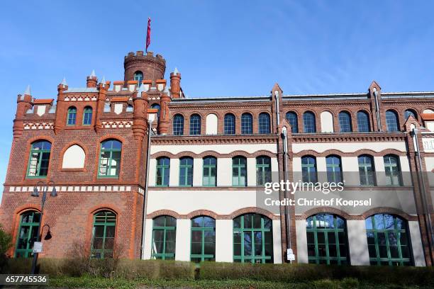 General view of the Coal Mine Hansemann "Alte Kaue" during the Steiger Award on at Coal Mine Hansemann "Alte Kaue" on March 25, 2017 in Dortmund,...