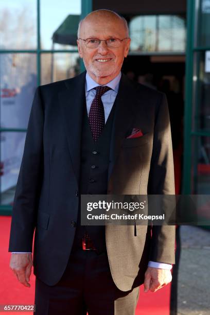 Dirk Rossmann, entrepreneur poses during the Steiger Award at Coal Mine Hansemann "Alte Kaue" on March 25, 2017 in Dortmund, Germany.