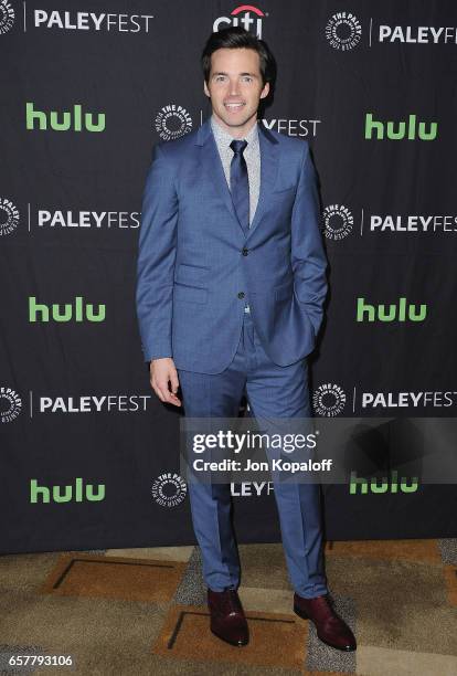 Actor Ian Harding arrives at The Paley Center For Media's 34th Annual PaleyFest Los Angeles - "Pretty Little Liars" at Dolby Theatre on March 25,...