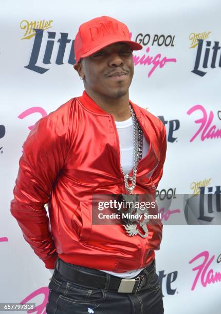 Singer/songwriter Sisqo arrives at the Go Pool at Flamingo Las Vegas on March 25, 2017 in Las Vegas, Nevada.