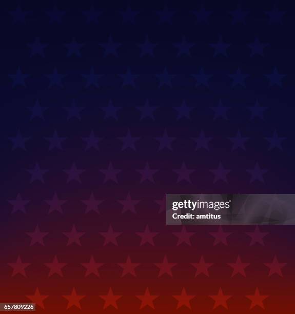 red blue stars - patriotism background stock illustrations