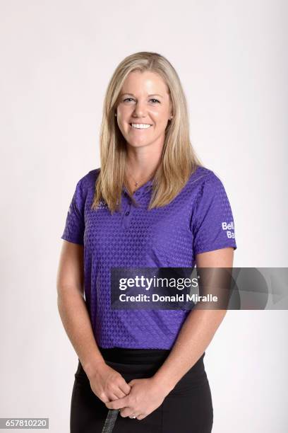 Amy Anderson of the United States poses for a portrait at the Park Hyatt Aviara Resort on March 22, 2017 in Carlsbad, California.