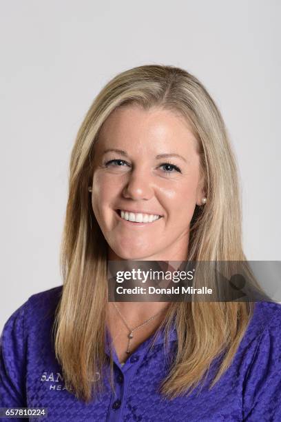 Amy Anderson of the United States poses for a portrait at the Park Hyatt Aviara Resort on March 22, 2017 in Carlsbad, California.