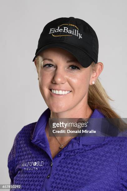 Amy Anderson of the United States poses for a portrait at the Park Hyatt Aviara Resort on March 22, 2017 in Carlsbad, California.