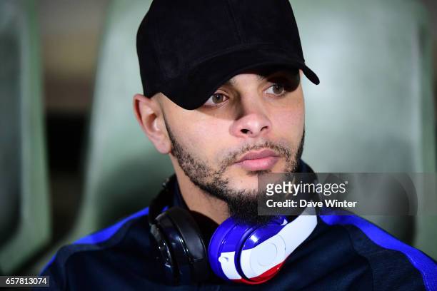 Layvin Kurzawa of France before the FIFA World Cup 2018 qualifying match between Luxembourg and France on March 25, 2017 in Luxembourg, Luxembourg.