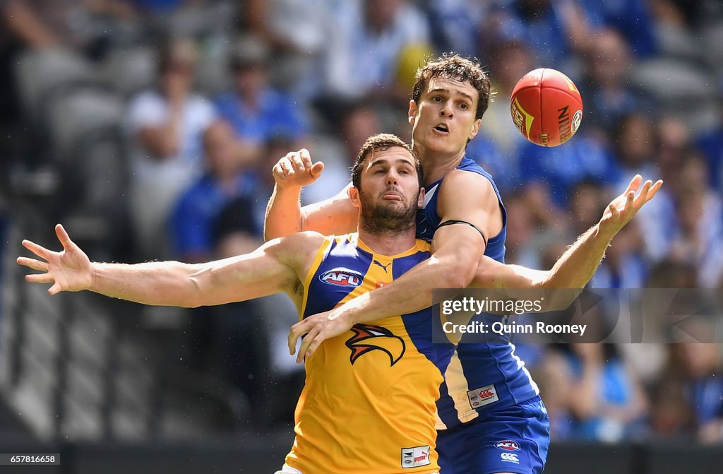AFL Rd 1 - North Melbourne v West Coast