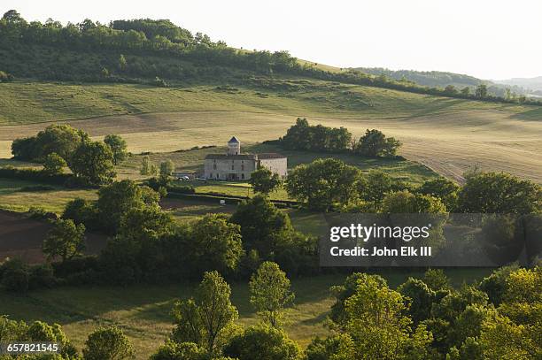 cordes sur ciel, rural landscape - midi pyrénées stock pictures, royalty-free photos & images