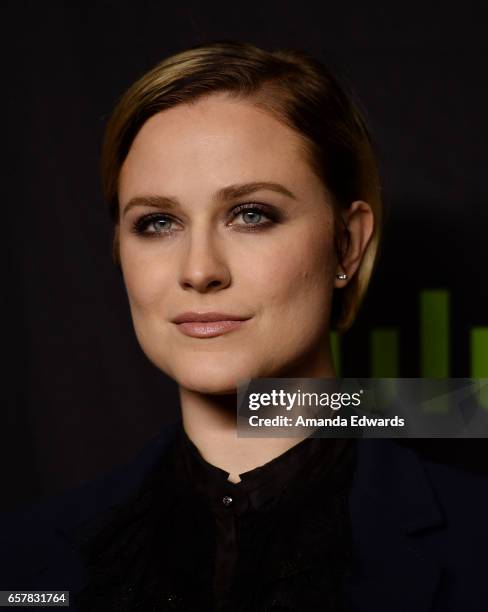 Actress Evan Rachel Wood attends The Paley Center For Media's 34th Annual PaleyFest Los Angeles - "Westworld" screening and panel at the Dolby...