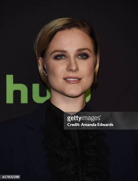 Actress Evan Rachel Wood attends The Paley Center For Media's 34th Annual PaleyFest Los Angeles - "Westworld" screening and panel at the Dolby...